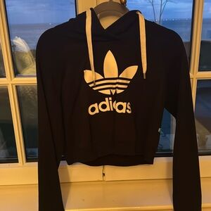 brand new never worn Adidas cropped hoodie